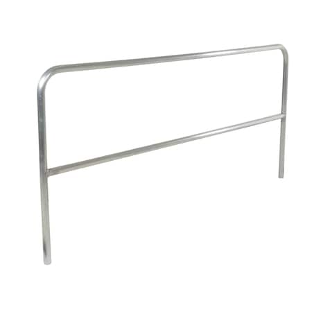 Vestil Aluminum Safety Railing, 96" Long ADKR-8